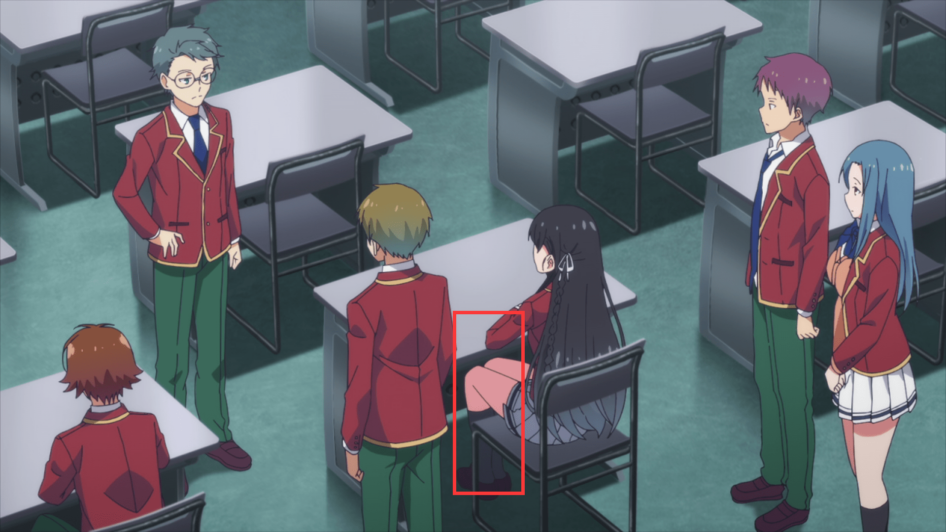 《实力至上主义教室2》栉田桔梗的黑历史曝光,她是黑化的舰娘_路哥