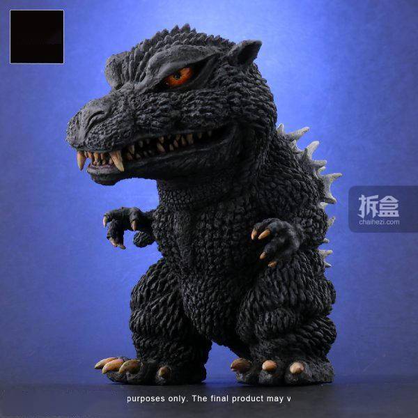 x-plus 2004版最终之战 godzilla哥斯拉monster x q版手办_怪兽_官方