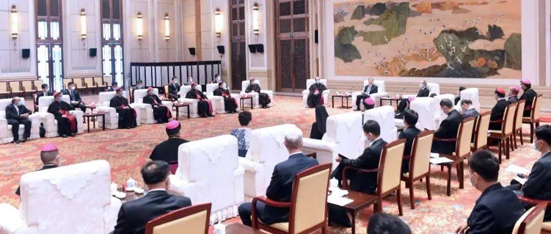 【关注】汪洋会见中国天主教爱国会、中国天主教主教团新一届领导班子_工作_全国政协_宗教