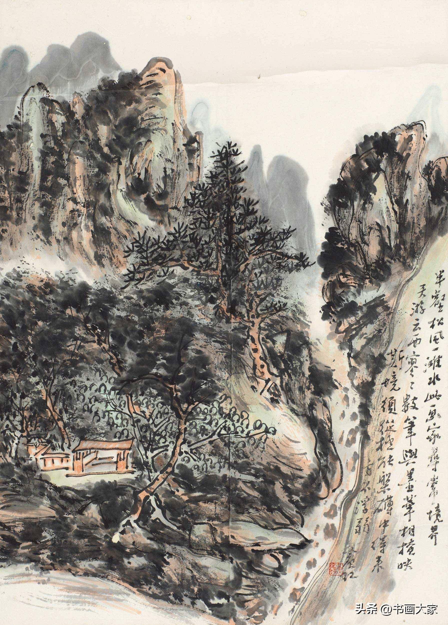 书画大家」喜欢孤独，走出孤独，再到爱上孤独，都是因为画画_搜狐网, image size:1792x2500