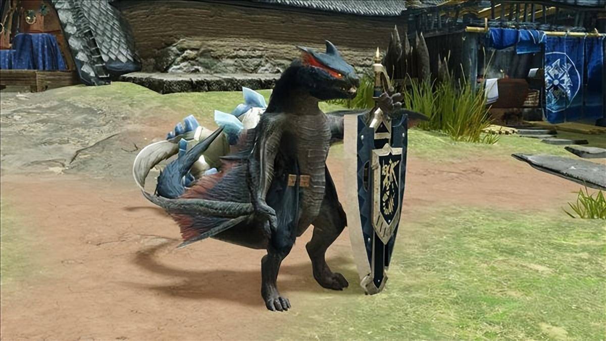 《怪物猎人崛起》外观替换mod 迅喵才是炎火最强哒_迅龙_游戏_官方