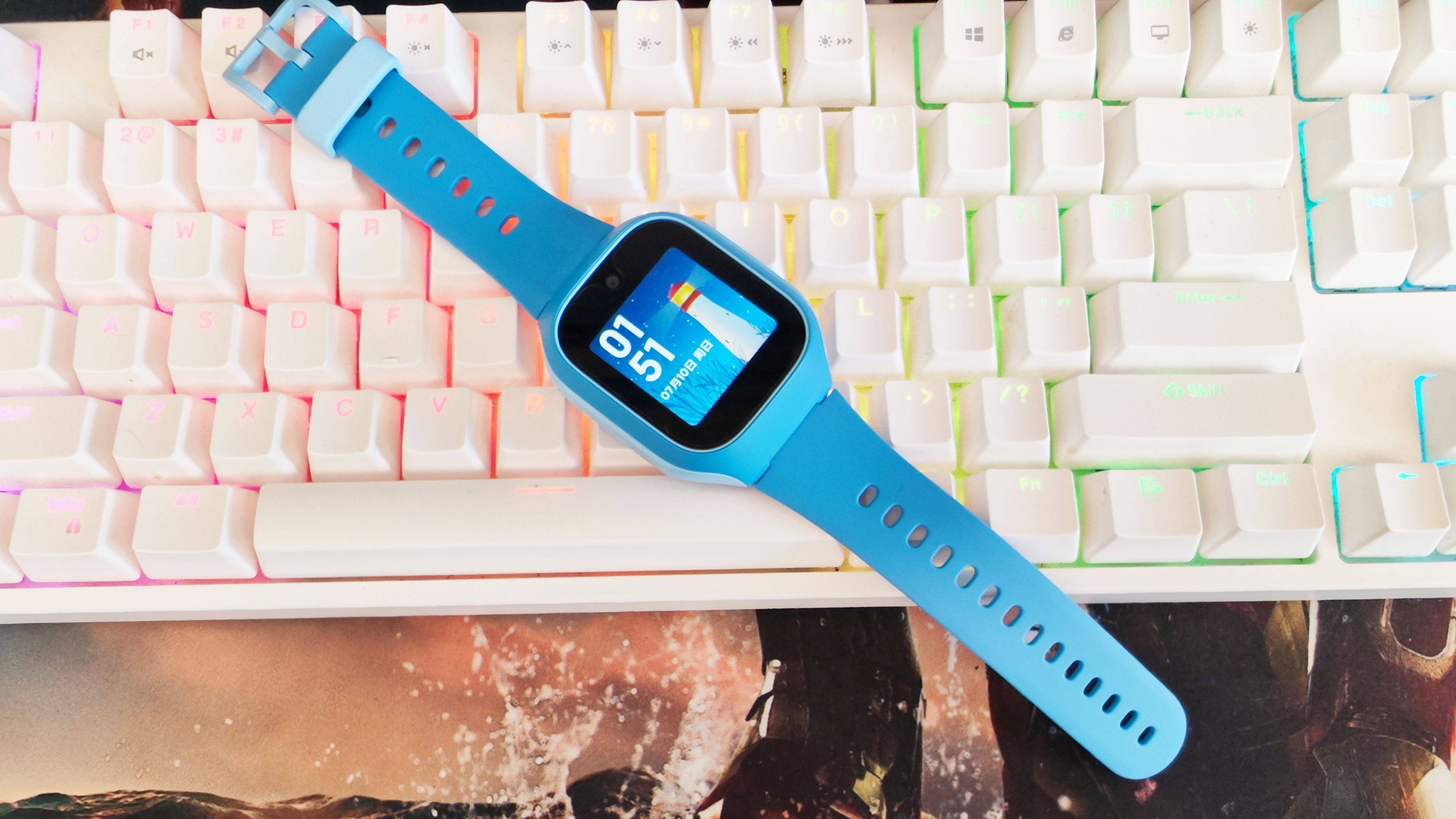 定价不到500,小米米兔6C儿童手表评测,通话定位微信一个搞定