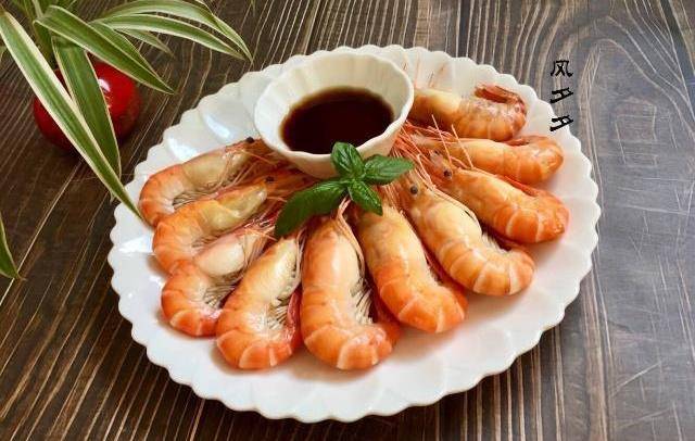 白灼大头虾,原汁原味,劲道q弹,百吃不厌!