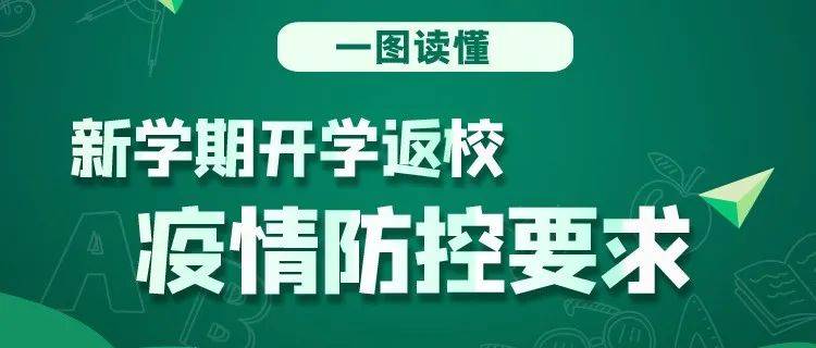 事关开学，最新防控要求！_丁筱汀_沈忱_来点