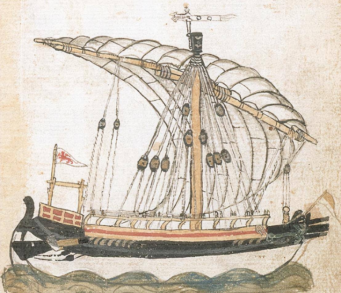 明朝广船:遗落岭南的地中海式桨帆战舰_帆船_波斯_世纪