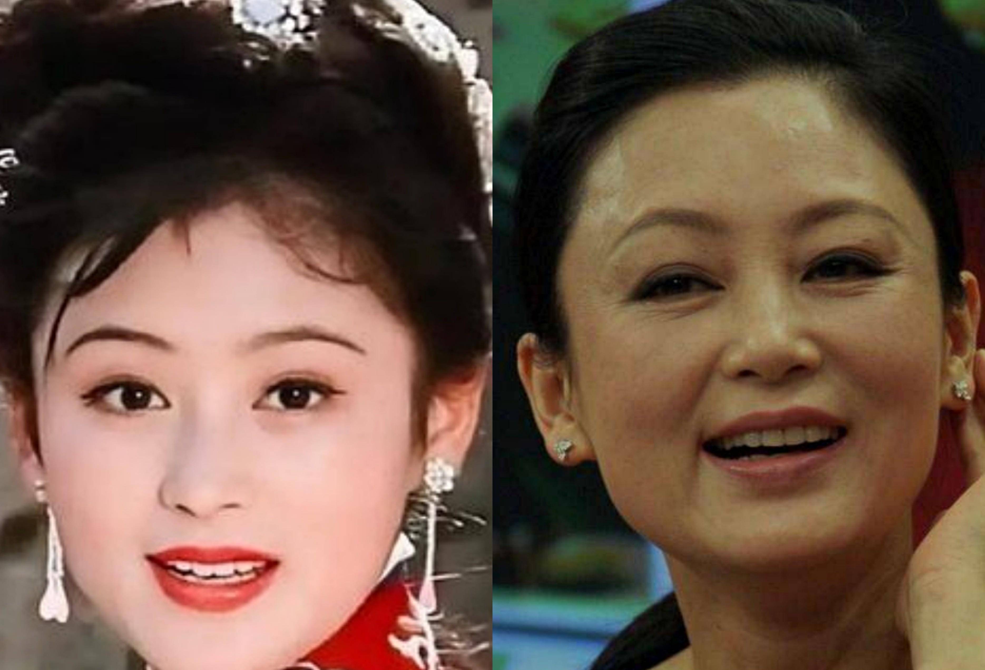 尤其是素颜状态下的陈红,脸部皱纹明显,皮肤明显下垂,温婉贤淑的气质