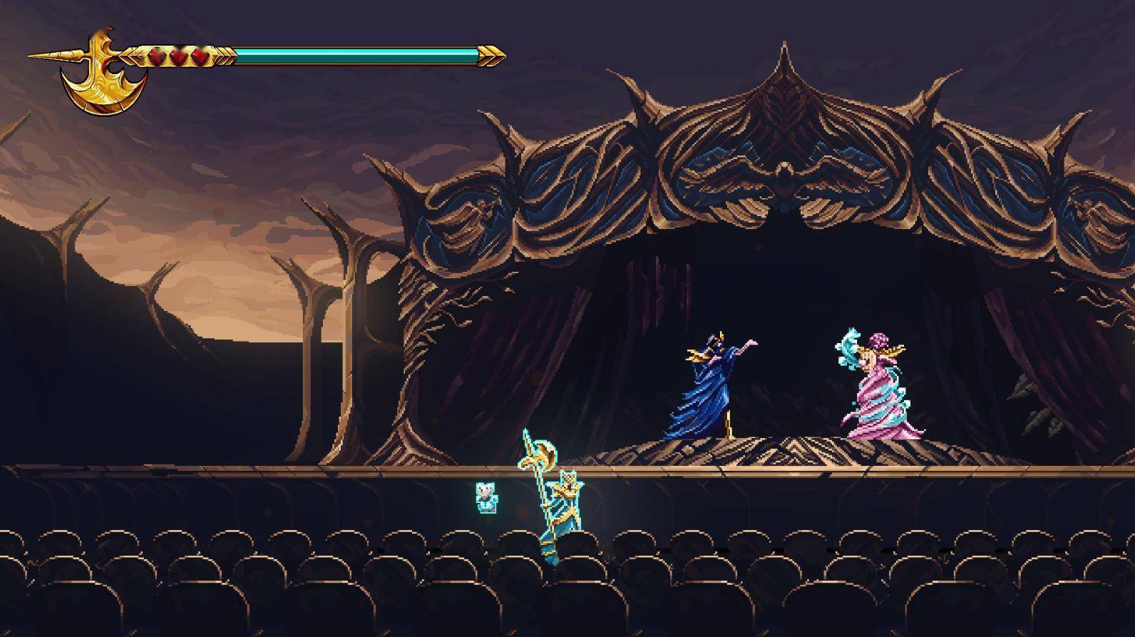 像素风类恶魔城《九年阴影》10月登陆PC 明年Q1登陆Switch_罗帕_游戏_城堡