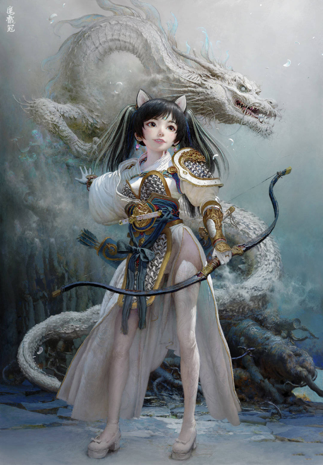 cg艺术家&概念设计师阮佳,业界天花板的超强cg人物作品赏析