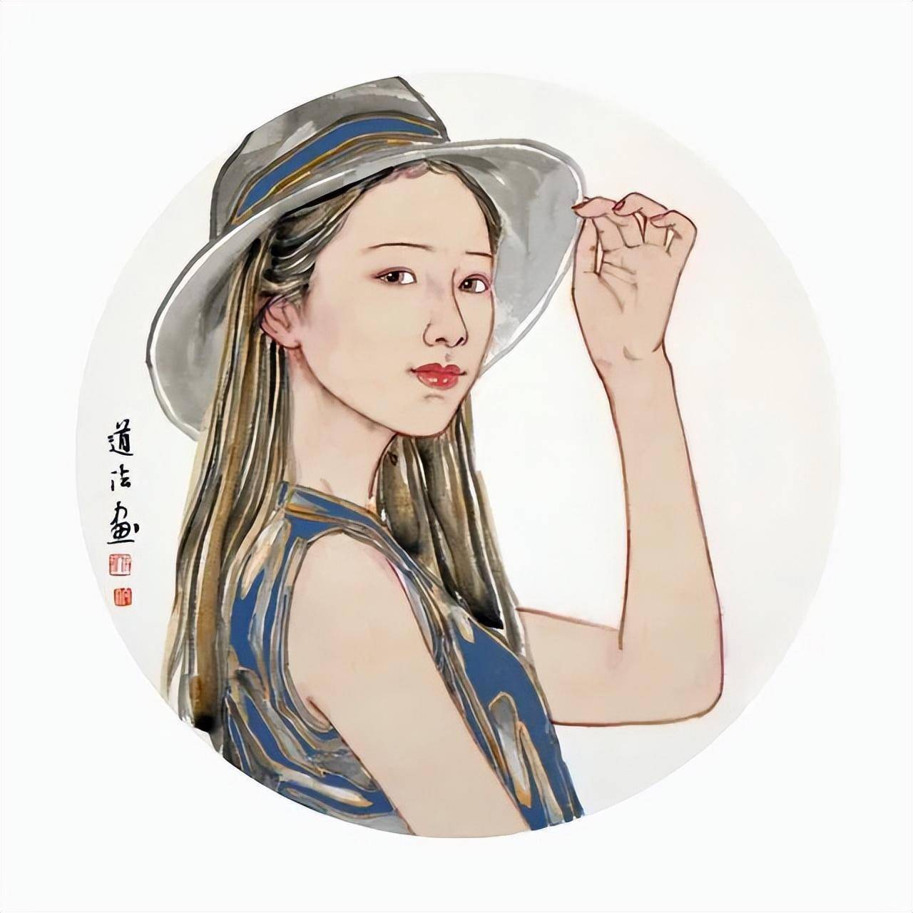 夏道法|专注于水墨人物画作_中国画院_作品_全国