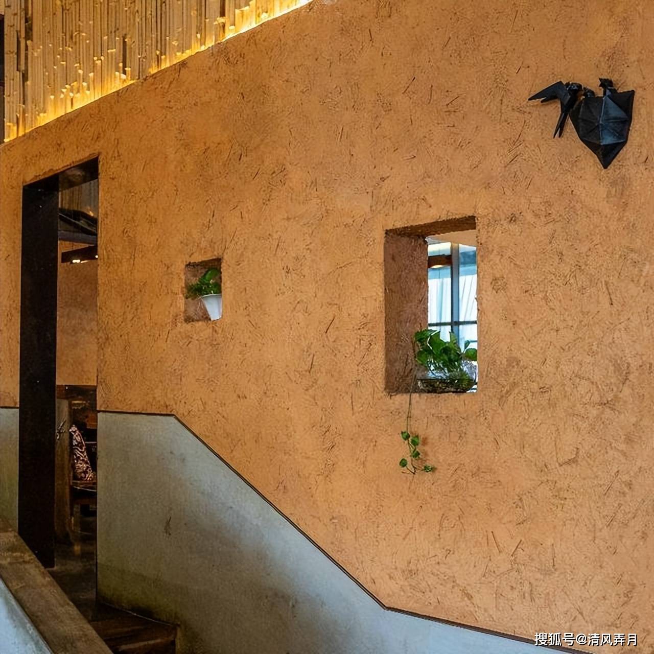 农村自建房装修,外墙生态稻草漆_效果_涂料_田园