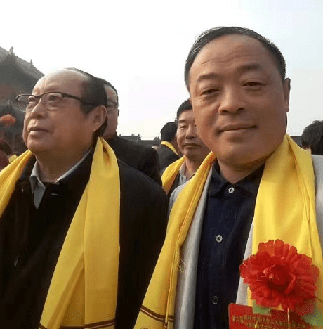 中国易学研究会副会长赵喜任师父在一起阳宅实战堪舆阴宅风水堪舆实战