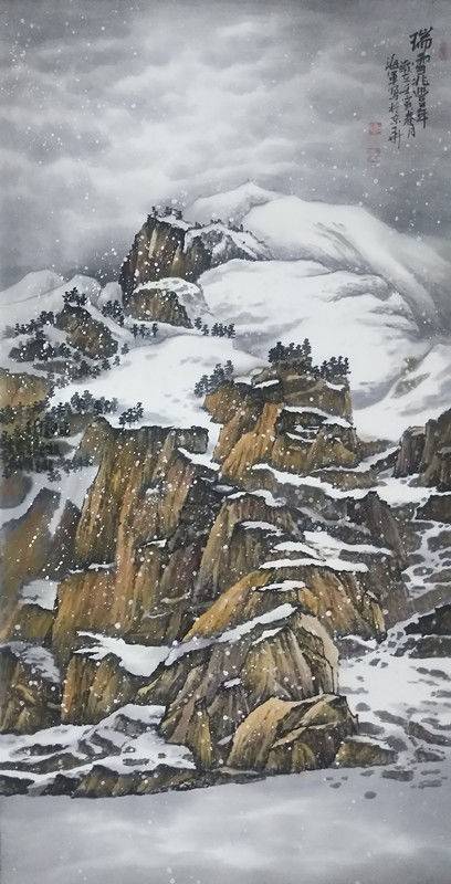 著名画家刘海军——格调高雅 笔墨讲究_作品_山水_个人艺术