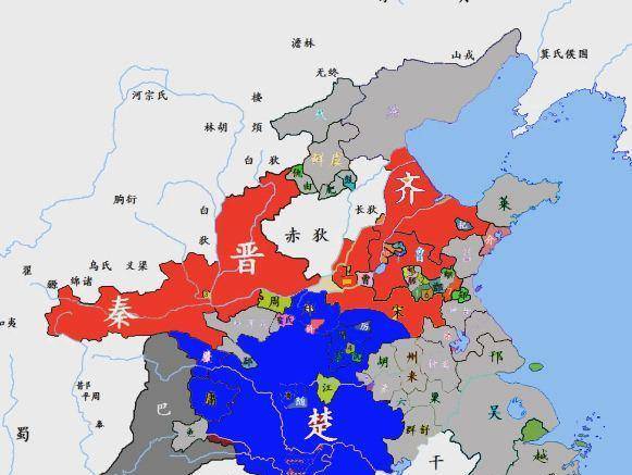 為何說春秋五霸有四個都是晉國的,看一下晉國的實力就知道了_晉文公