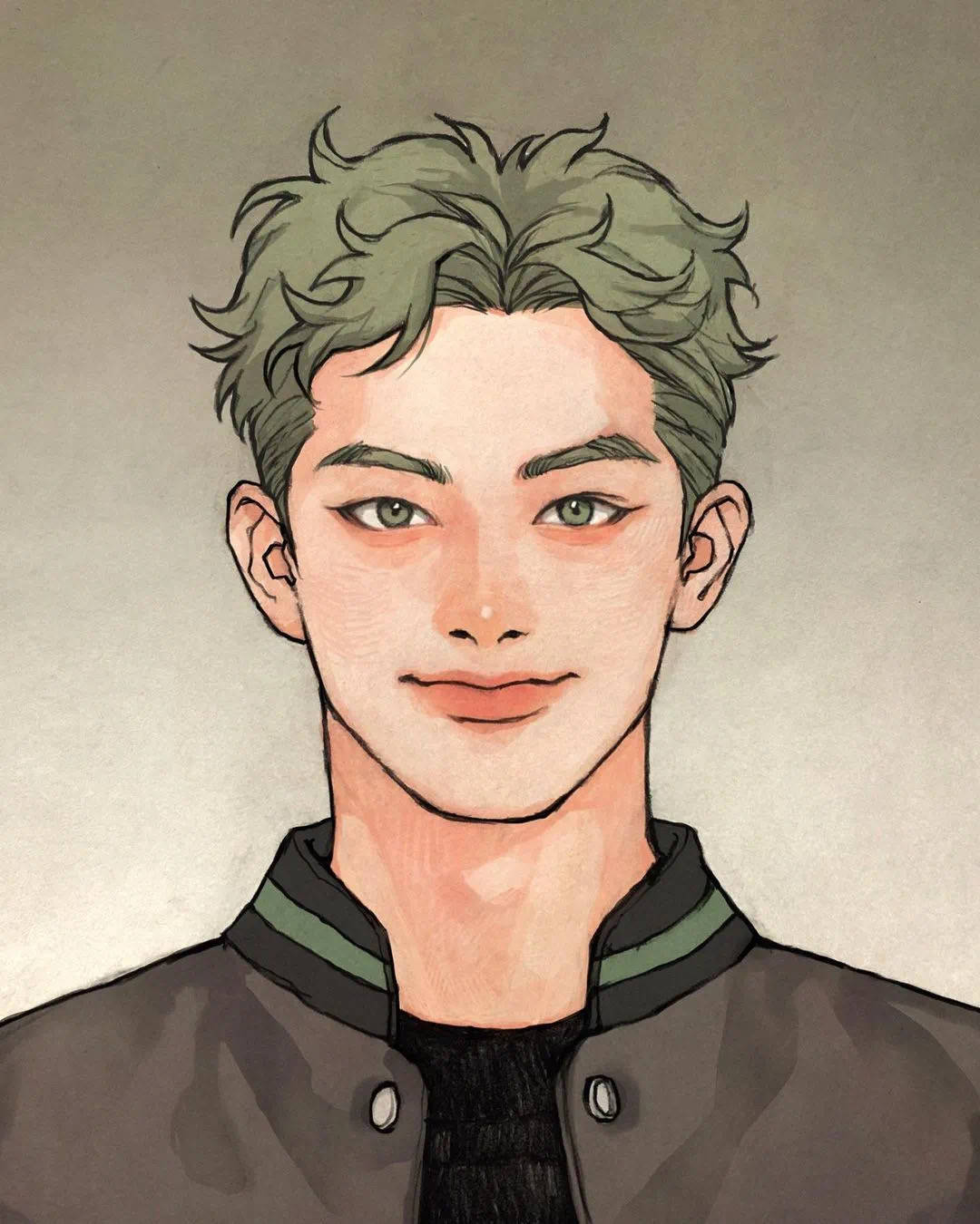 男士漫画发型_男士_发型_漫画