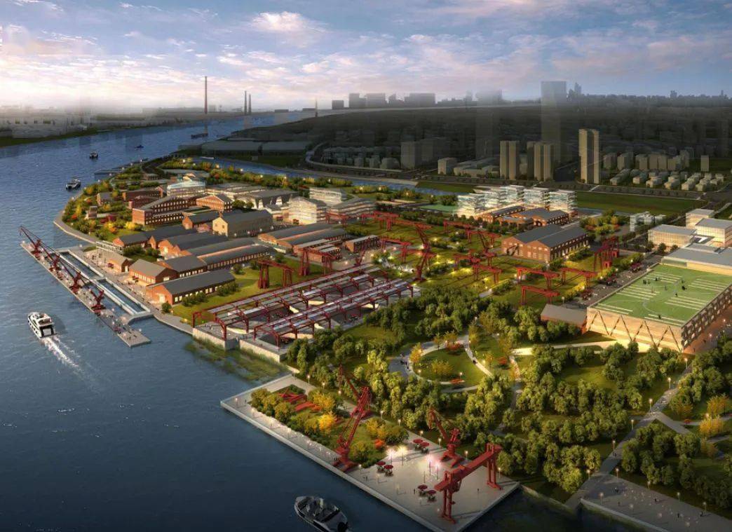 上海市城市规划设计研究院《杨浦滨江中北段城市设计方案》杨浦滨江