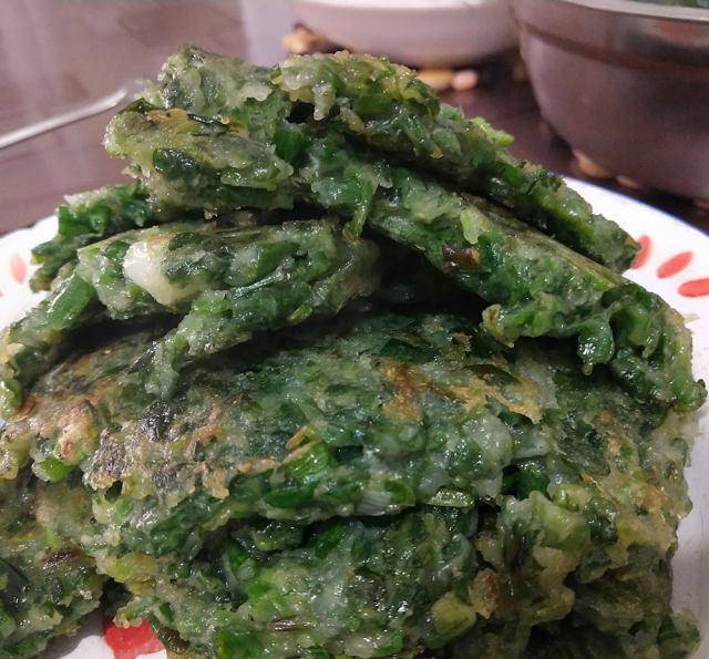 鼠曲饼,简单的美味,暄软好吃_做法_妞儿_的图片