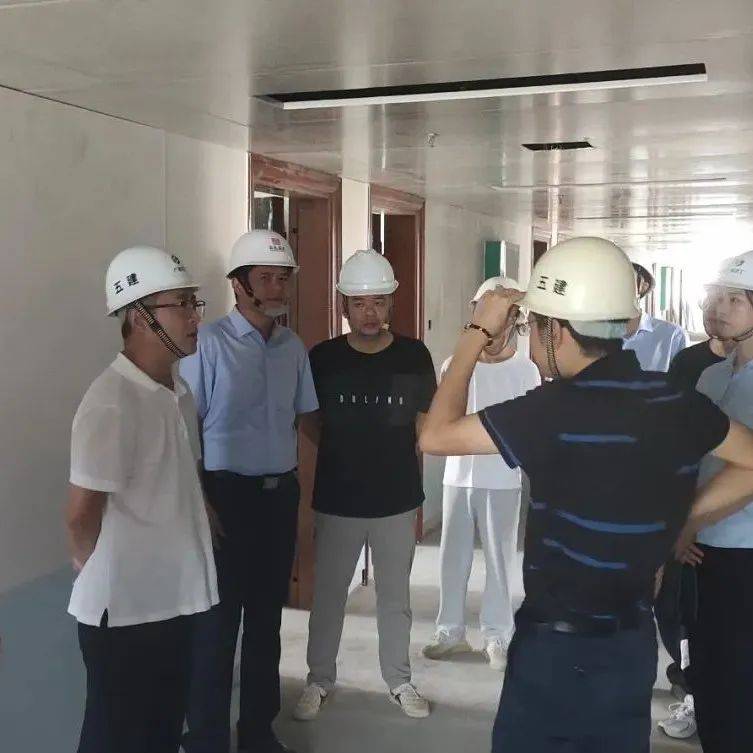 【项目管理与经济效益双提升】徐祥、农中壮到五建集团右江区人民医院住院楼、门诊综合楼改造项目检查指导工作_资金审批_徐祥_农中