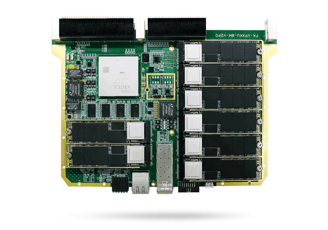 产品形态:标准6u vpx架构,高度5hp存储容量:支持8块m.