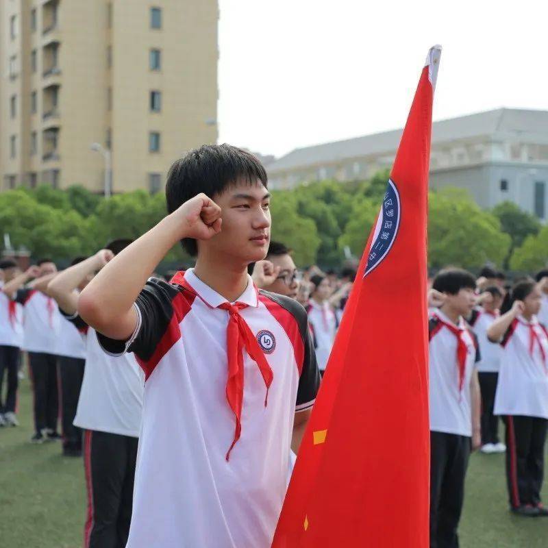 宝山学子迎接新学期!_开学啦_校园_顾村中学