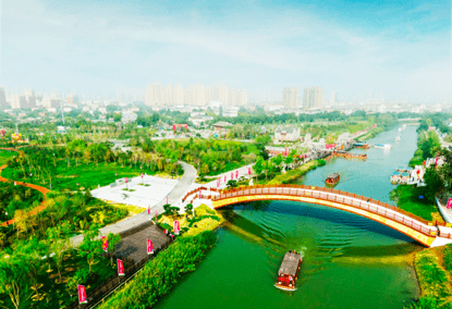 京杭大运河河北沧州中心城区段实现旅游通航
