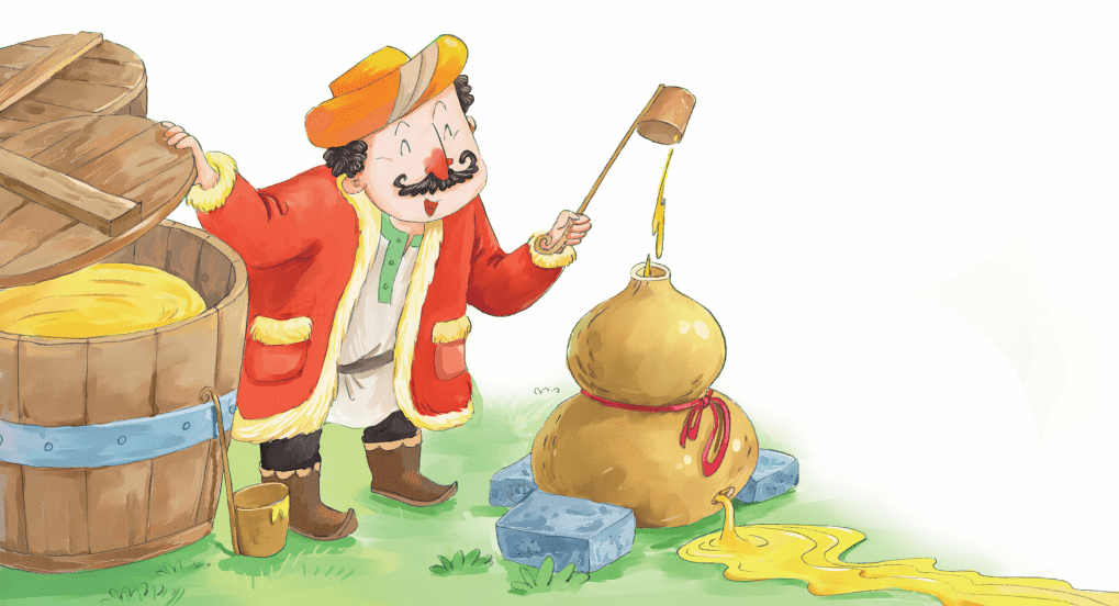 每日听书丨用葫芦瓢打油_阿凡提_油坊_店铺