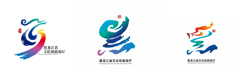黑龙江logo,18种元素结合!