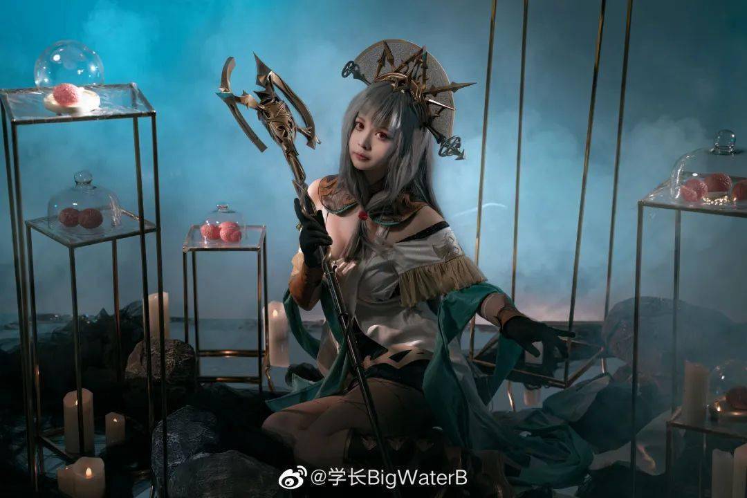 【二次元cos】浊心华斯卡蒂 升华_深海_版权_bigwaterb