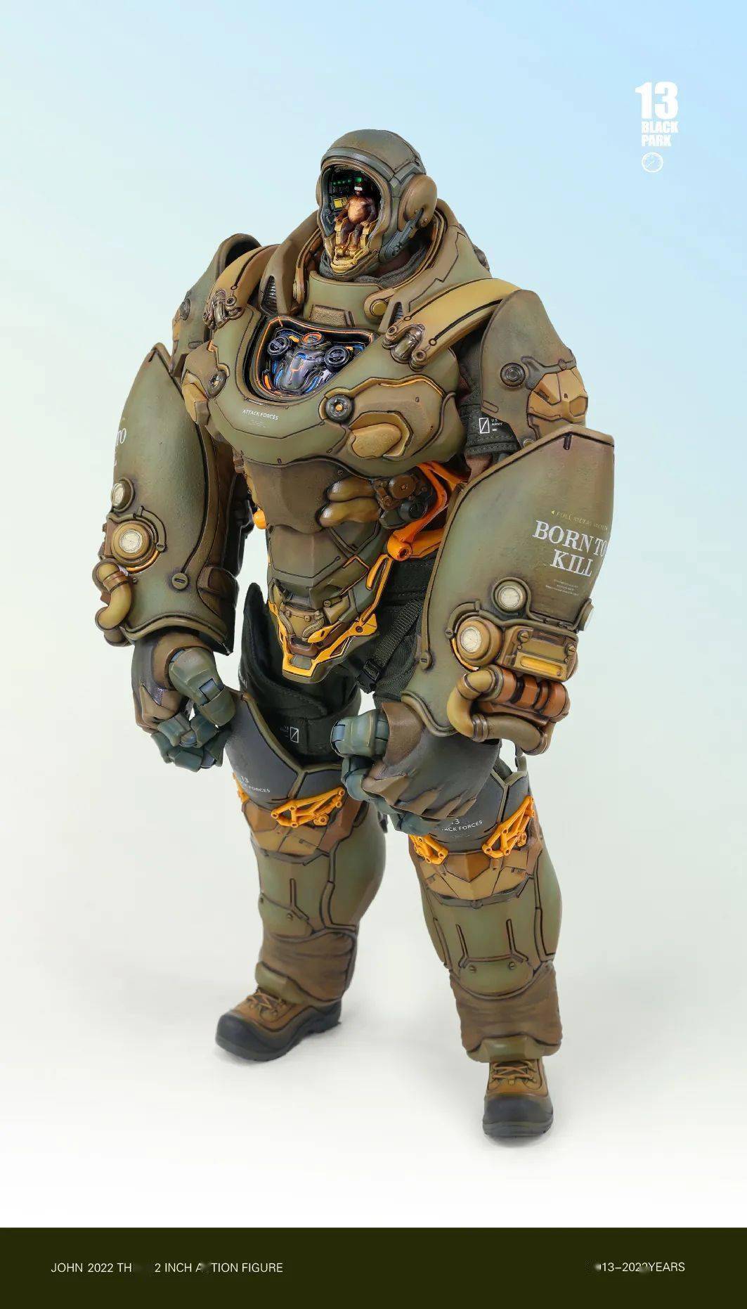 【black 13 park】重锤 / 装甲攻坚作战部队 / 猩猩1:6人偶 |文末有