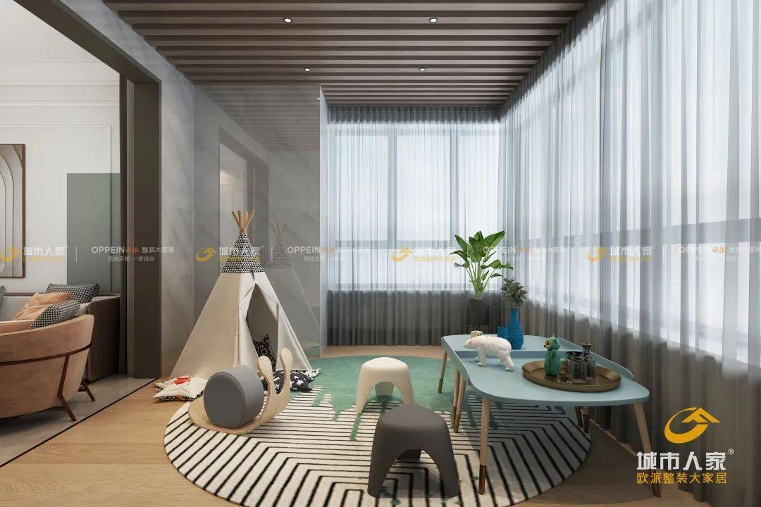 「人和美颐养园143㎡ 」2022年,意式简约悄悄火了!_客厅_简而_收纳