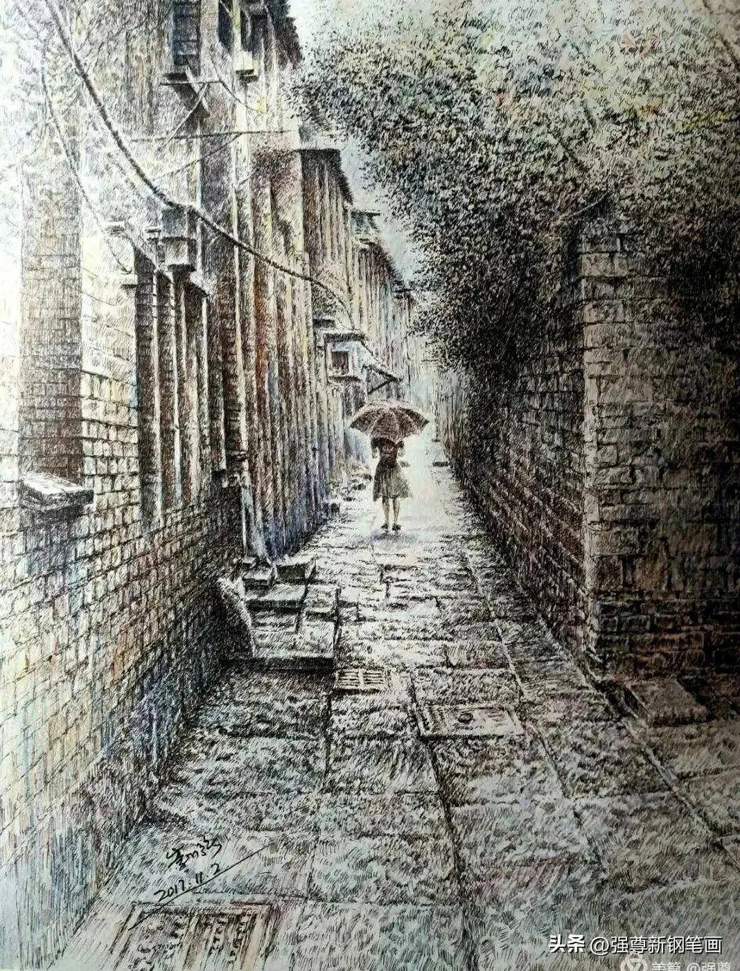 类别:钢笔 彩铅作者:强尊作品:雨巷类别:水彩作者:于剑虹作品:鸡冠花