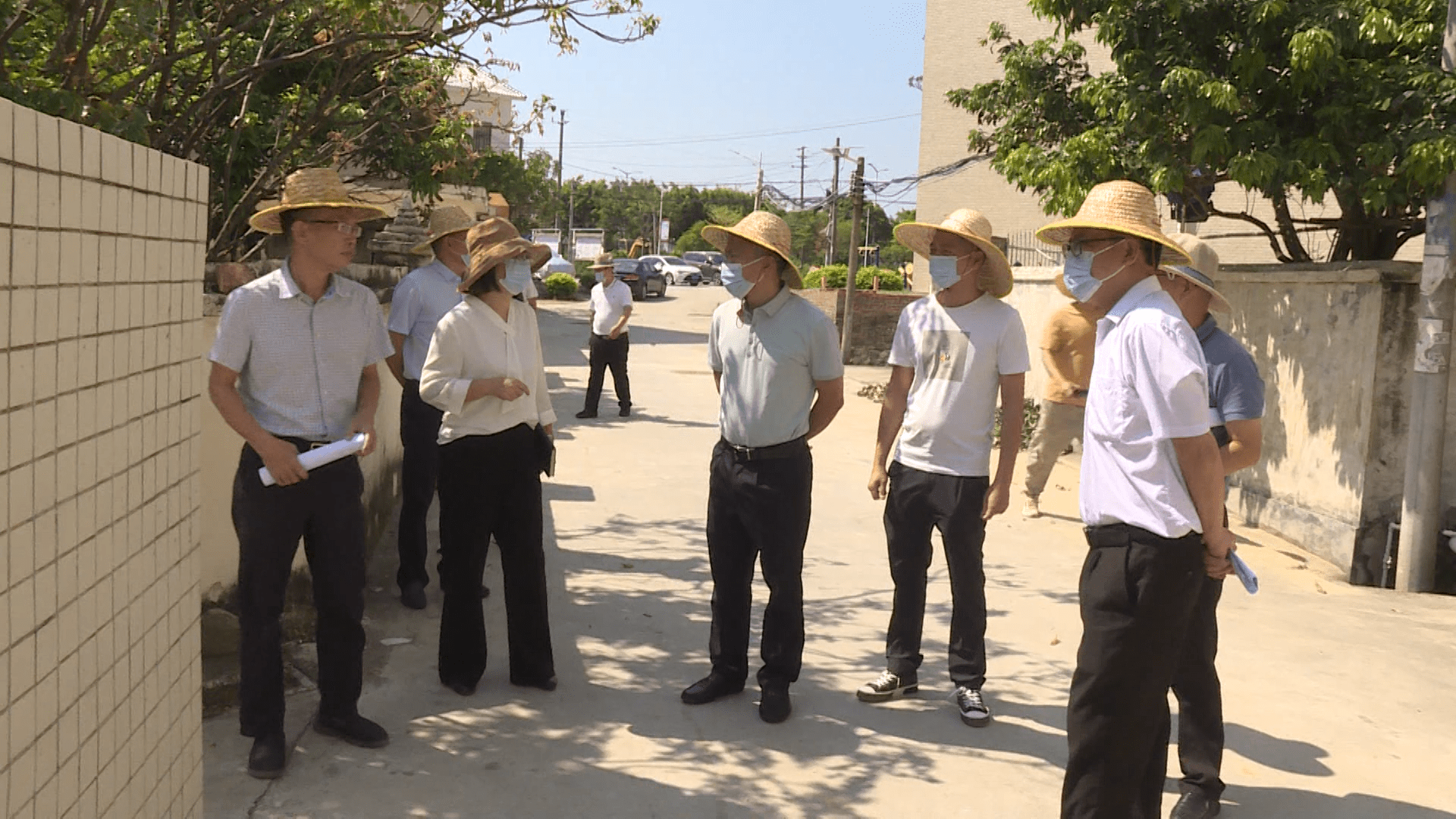 海陵区领导陈永禄调研乡村振兴示范带建设 要求高标准建设乡村振兴