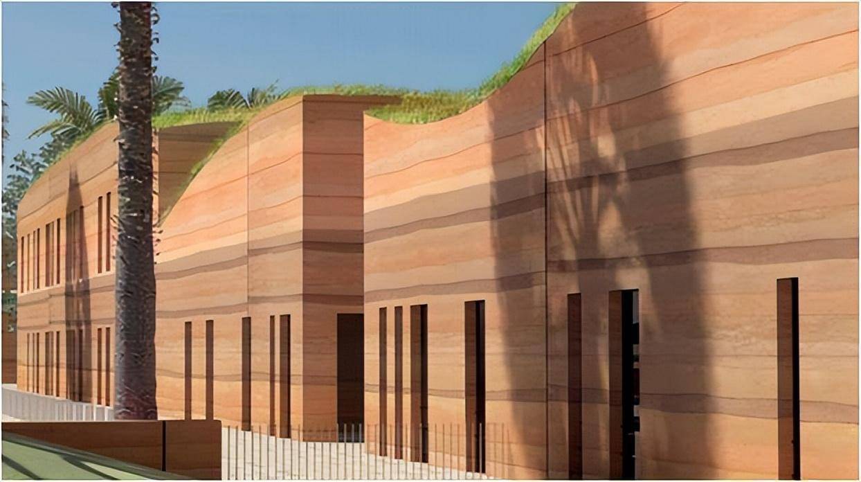 彩色夯土墙的现代施工步骤是什么?_涂料_肌理_刀如