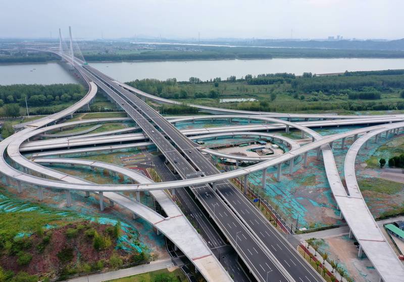 江北新区新化枢纽雏形初现_项目_浦仪_公路