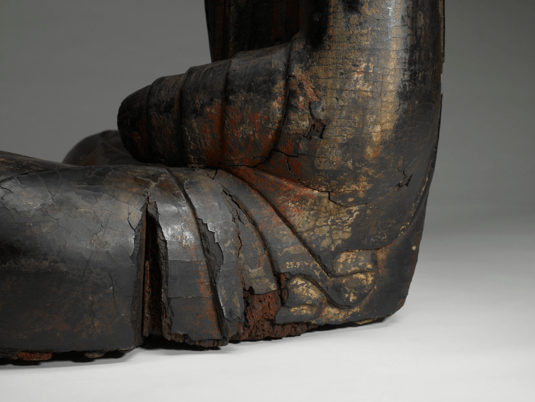 现存年代最早的彩绘漆金夹纻佛_then_buddha_in