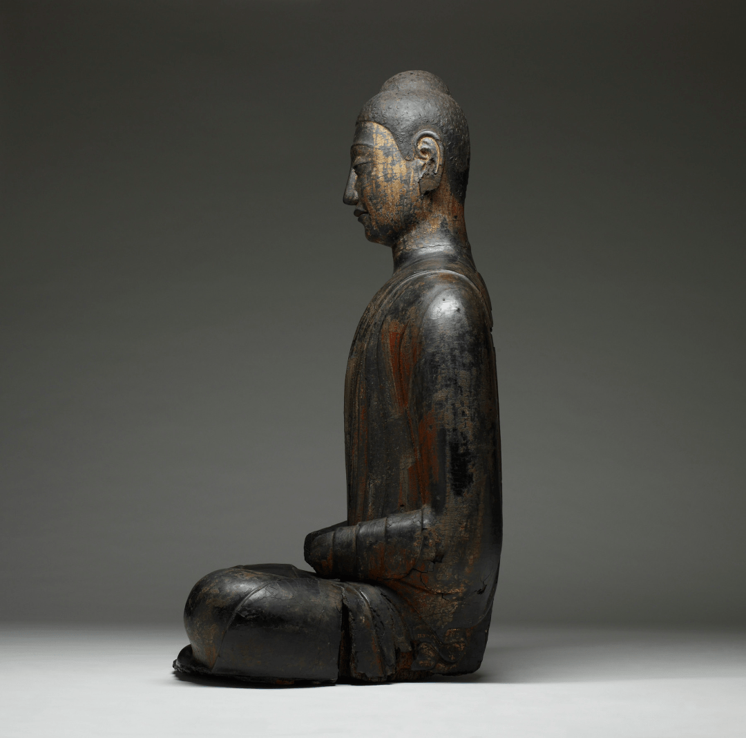 现存年代最早的彩绘漆金夹纻佛_then_buddha_in