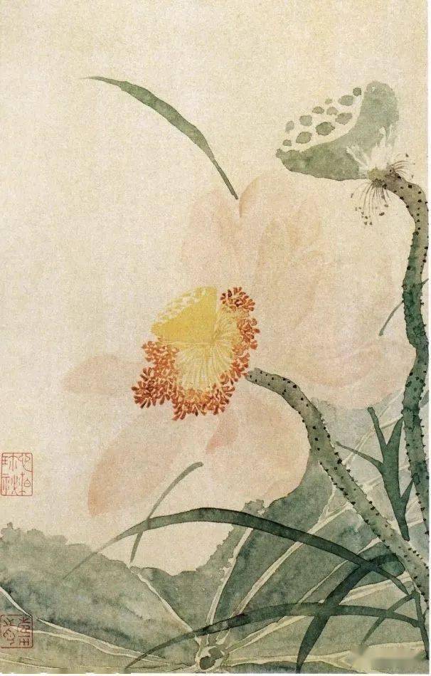 【名品视界】恽寿平最美的没骨花鸟作品赏_名家_艺术界_鉴定