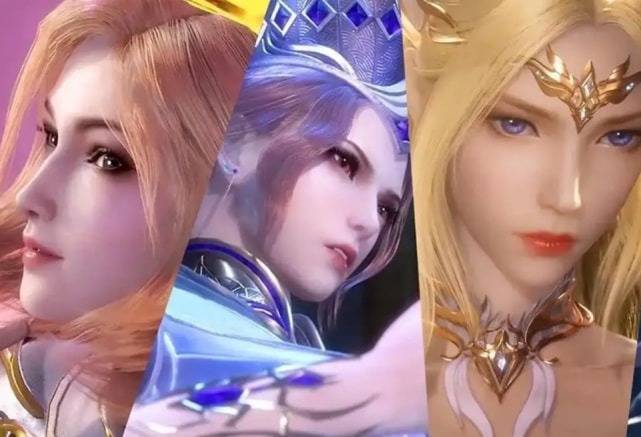 斗罗大陆:五大女团公开,史莱克三美颜值最高,却还是输给武魂殿_女神