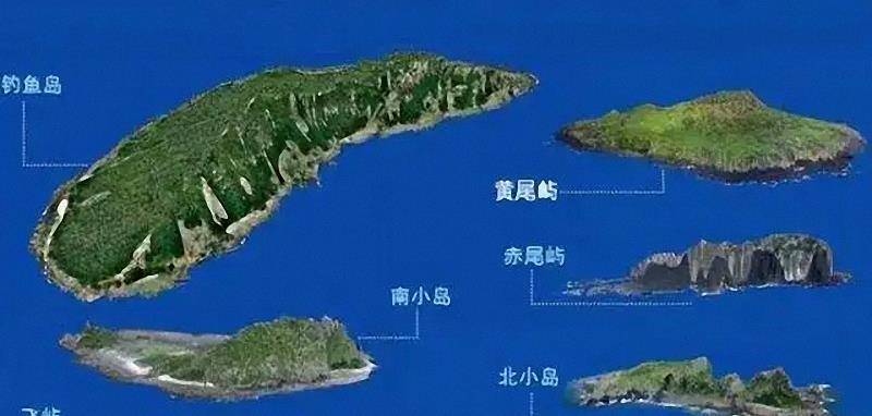 当年盛宣怀被慈禧太后赏赐钓鱼台,黄尾屿,赤尾屿三岛.