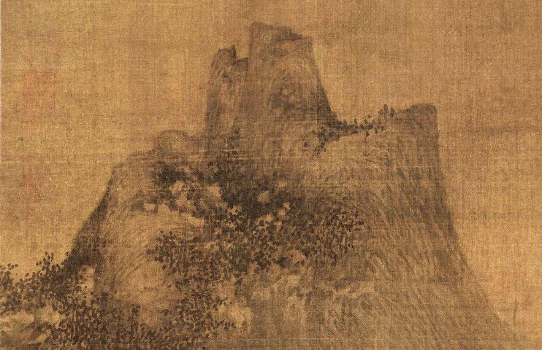 赏画| 五代· 巨然《层岩丛树图轴》_搜狐网