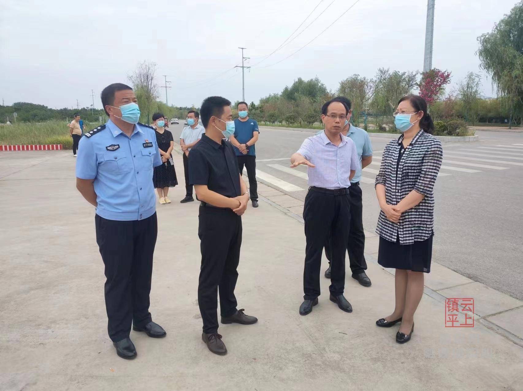 镇平县县长黄静深入石佛寺镇督导调研疫情防控等工作_管理_项目_黄静