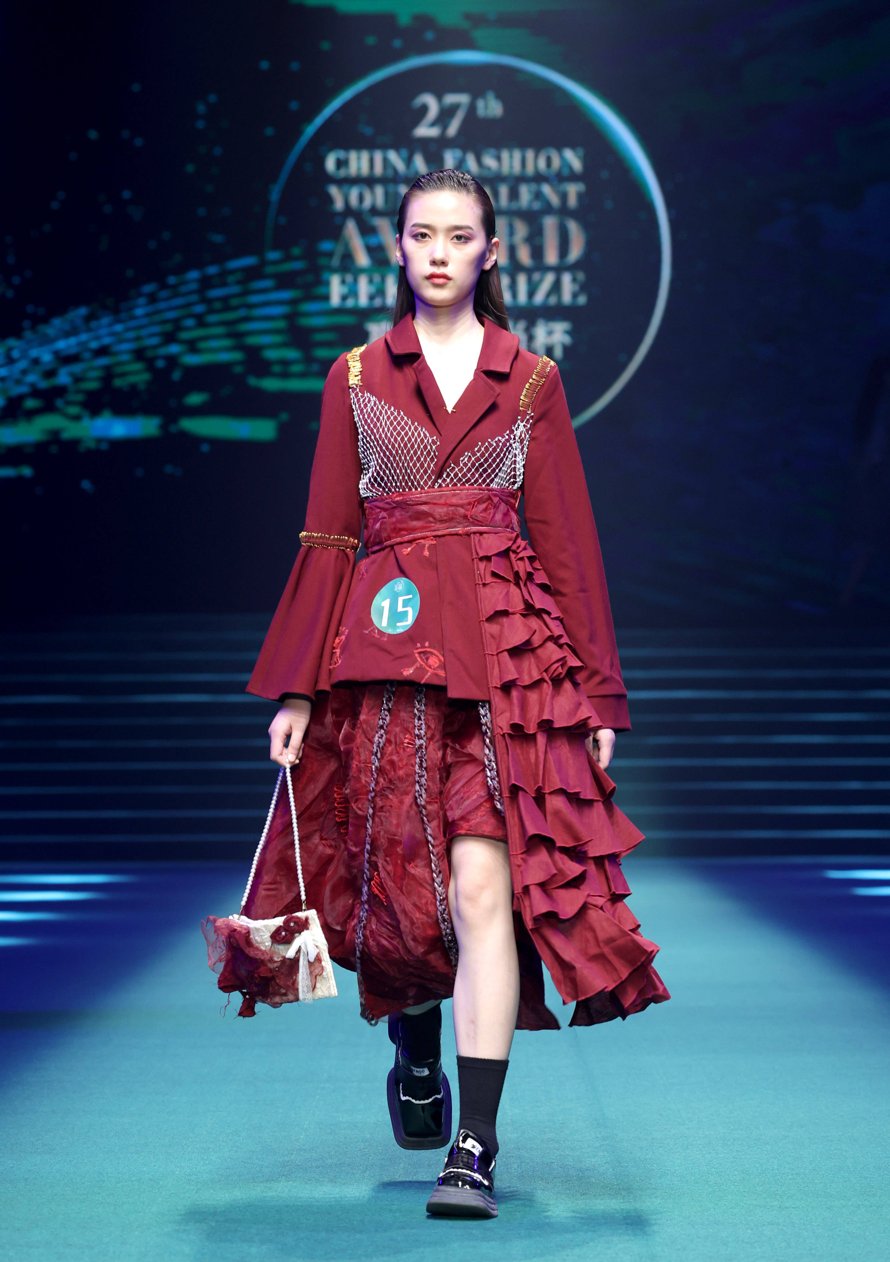 中国时装设计新人奖在京举行_陈建力_新华社_作品