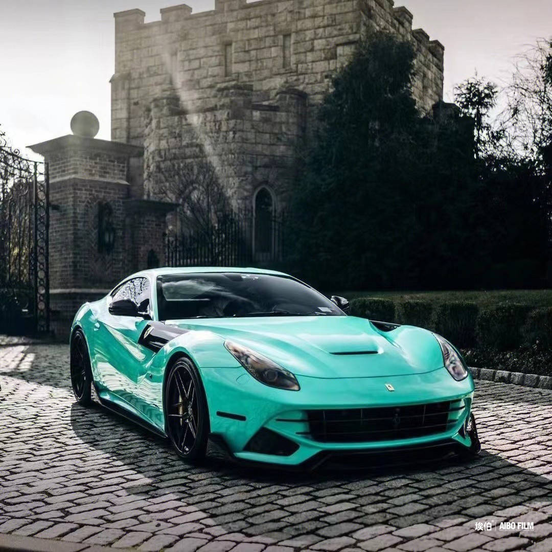 埃伯改色膜pet水晶蒂芙尼-法拉利,梦幻的蓝色_搜狐汽车_搜狐网