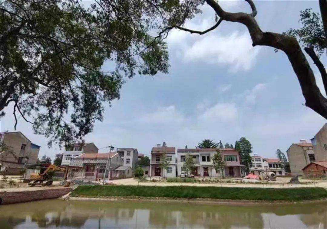 9月12日笔者走进云梦县隔蒲潭镇深港(陈刘)村,一幅环境优美,和谐幸福