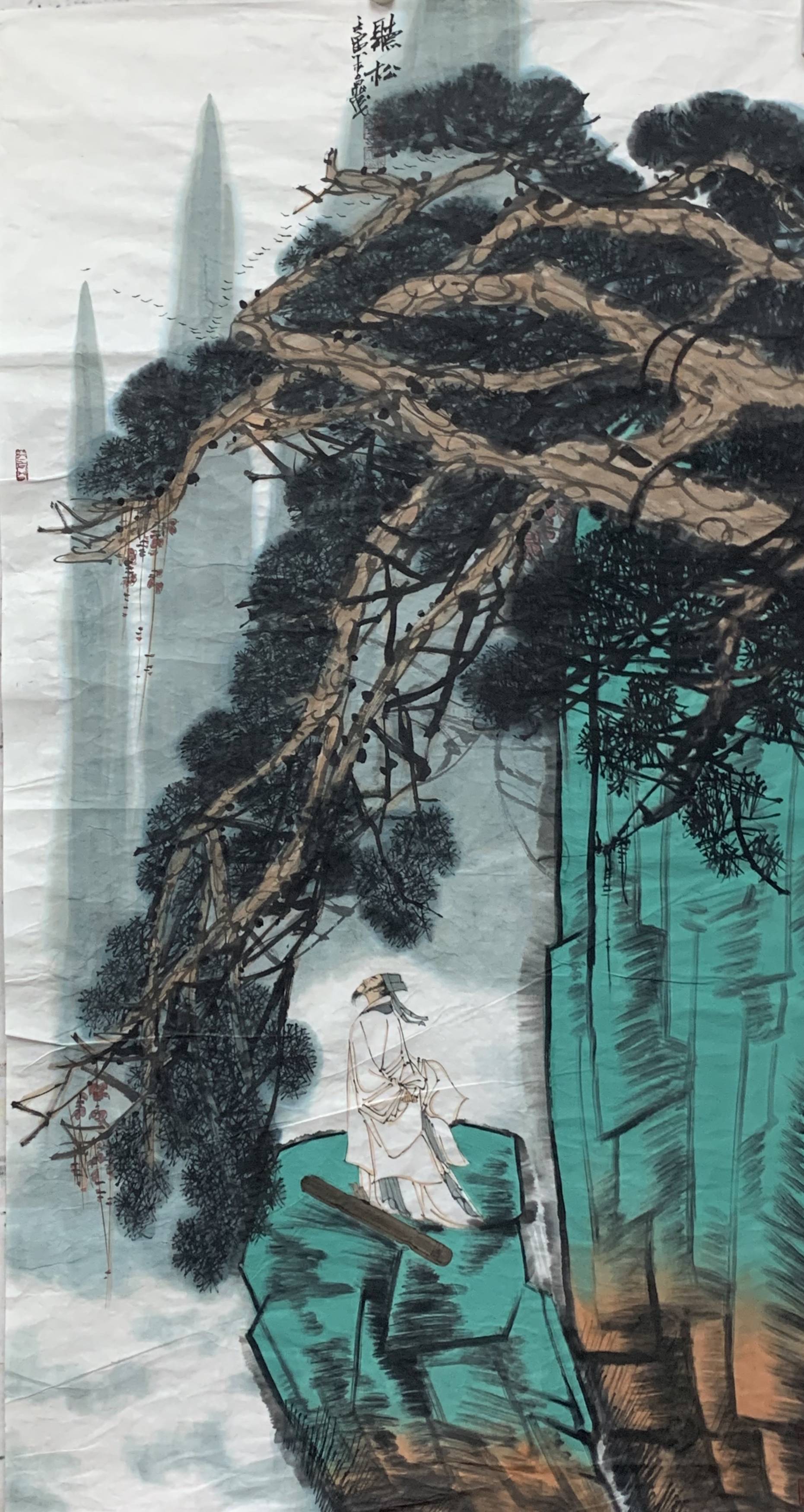 山高水长——李鼎成教授近作欣赏_廉云堂_中心_北京