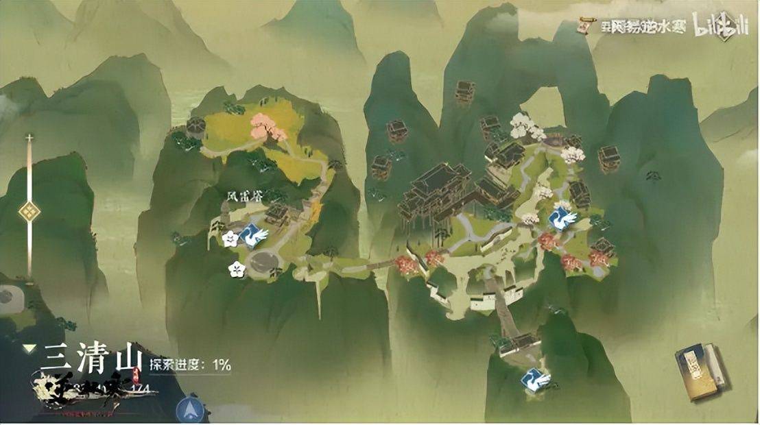 逆水寒手游地图和原神比如何?