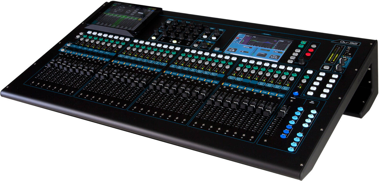 allen&heath qu-32 数字调音台 参数_控制_立体声_场景