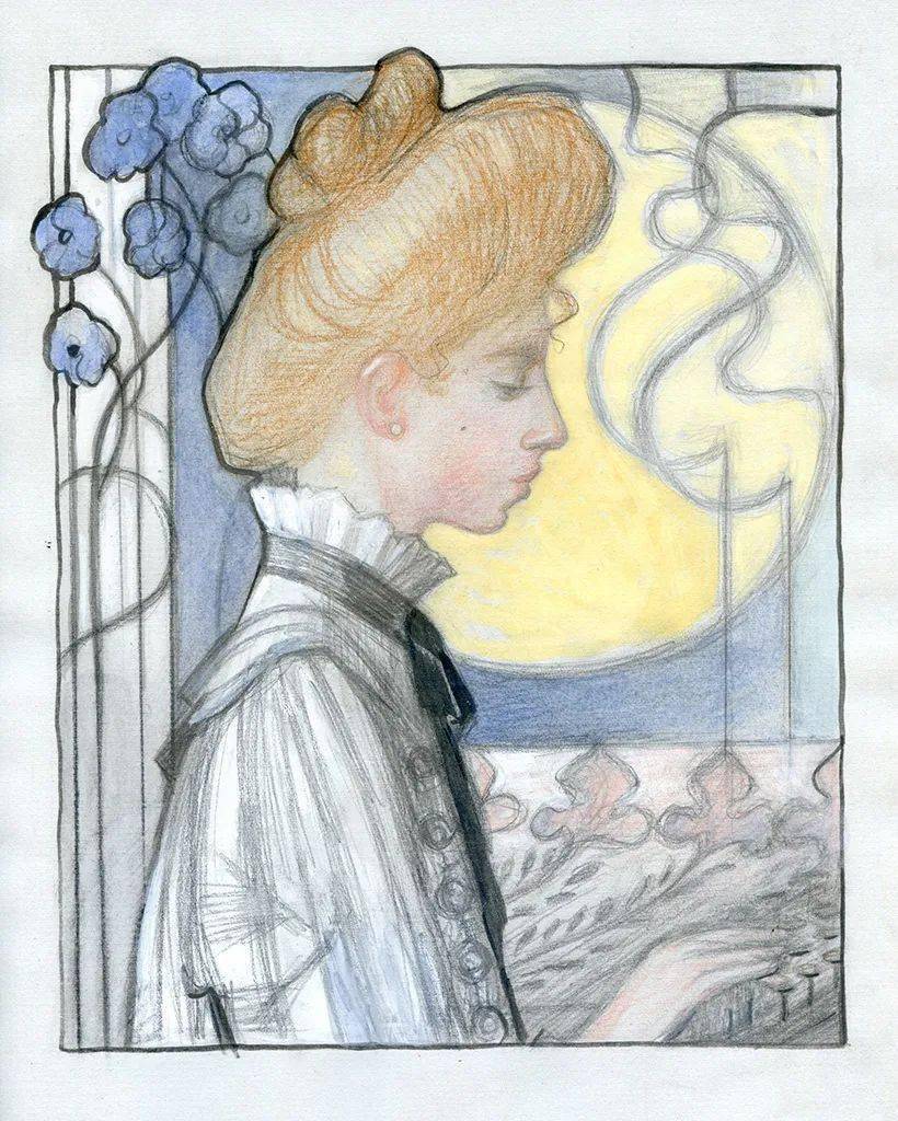 插画师为2017年版(尼格玛出版社)欧·亨利的短篇小说而创作的系列插图