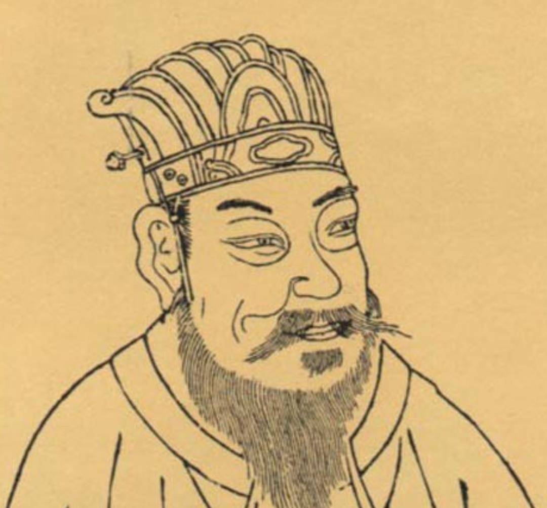 (梁武帝萧衍 画像)所谓"积善之家,必有余庆,积不善之家,必有余殃"