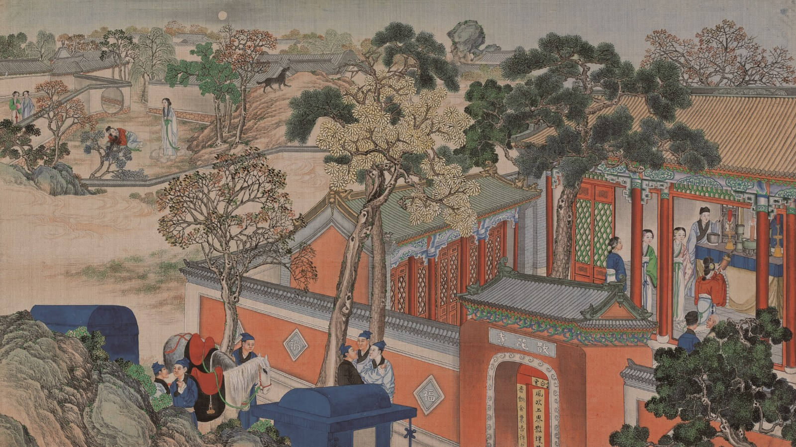 烦恼了,《红楼梦》中人做什么?_宝玉_大观园_金凤
