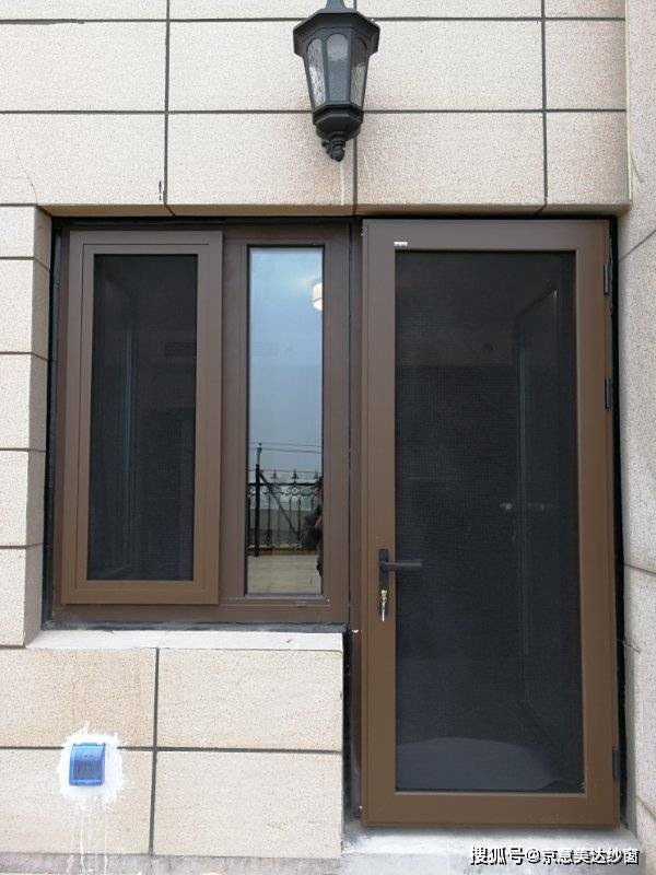 金刚网纱门能用在平开门上防蚊防护吗?_把手_门框_五金